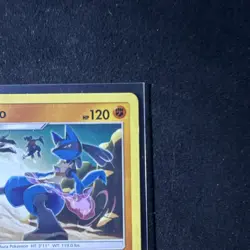 Pokemon TCG Lucario 117/236 Sm-Unified Minds Rare ( LP ) - Image 2