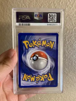 1999 POKEMON BASE SET #15 VENUSAUR HOLO PSA 8 - Image 2