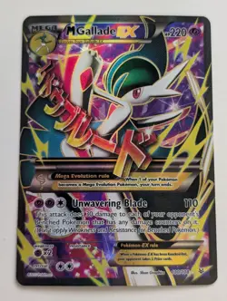 M Gallade EX 100/108 Full Art XY Roaring Skies 2015 Pokemon TCG LP/MP - Image 1