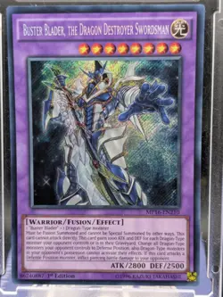 Buster Blader, The Dragon Destroyer Swordsman MP16-EN210 LP/NM Yugioh Card - Image 1