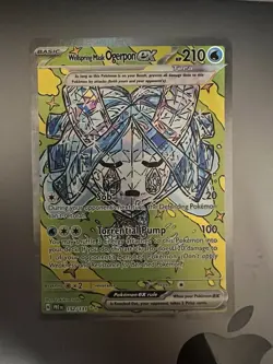 Pokemon TCG Wellspring Mask Ogerpon EX Prismatic Evolutions Card 152/131 Sir - Image 1