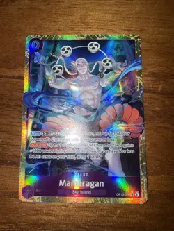 Mamaragan OP15-078 SR (Alternate Art) One Piece Adventure on Kami's Island NM - Image 1
