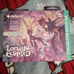 Magic: The Gathering Lorwyn Eclipsed Collector Booster Box Foil Serialized Card - Image 1