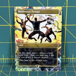 Multiversal Passage (Borderless Non Foil) 206 R MTG Marvel's Spider-Man SPM Rare - Image 1