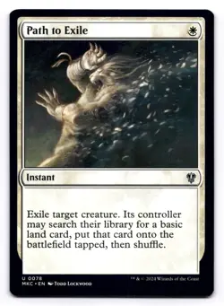 Path to Exile NM Commander: Murders at Karlov Manor 0078 MTG Regular - Image 1