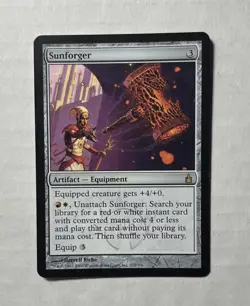 Sunforger X1 - Nice NM - Ravnica: City of Guilds MTG Magic The Gathering English - Image 1