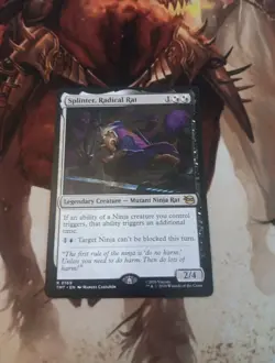 Splinter, Radical Rat Normal R Teenage Mutant Ninja Turtles 169 NM - Image 1