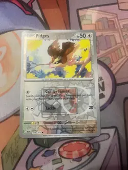 Pokemon 151 Pidgey 016/165 Reverse Holo League Promo Near Mint NM Multiple Avail - Image 1