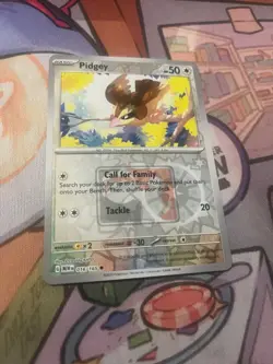 Pokemon 151 Pidgey 016/165 Reverse Holo League Promo Near Mint NM Multiple Avail - Image 2