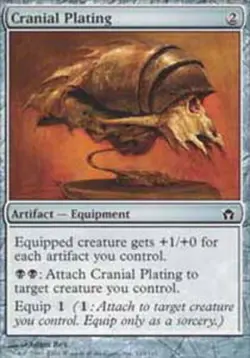 4 x Cranial Plating - Fifth Dawn - NM-Mint - MTG - Image 1