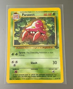 Pokemon Unlimited Jungle Parasect 41/64, NM-MT - Image 1