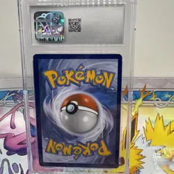 Pikachu EX XY84 CGC 9 Mint + 2015 Black Star Promo Pokemon Card - Image 4