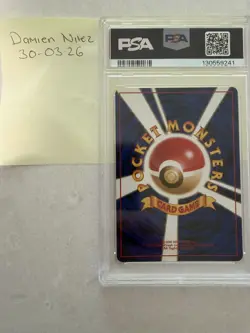 Pokemon Sabrina’s Gengar 1999 Japanese PSA 8 - Image 2