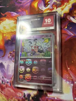 Pokemon 151 sv2a Japanese - Mr. Mime Masterball Reverse Holo 122/165 - ACE 10 - Image 2
