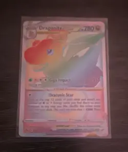 Pokemon Dragonite VSTAR Secret Rare Full Art Holo 081/078 Pokemon GO 280 HP - Image 1