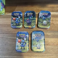 Pokemon Ascended Heroes Mini Tins x5 Lot Of 5 🔥🔥 - Image 2