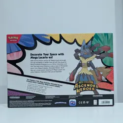 Pokemon Mega Evolution Ascended Heroes Premium Poster Collection - Mega Lucario - Image 3