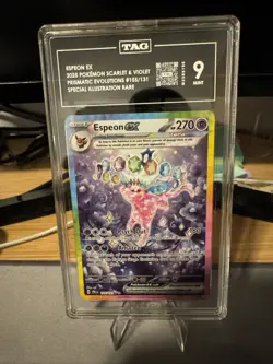 Pokemon - 155/131 Espeon ex SV Prismatic Evolutions Special Illustration Rare - Image 1