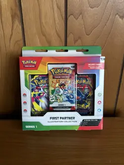 Pokemon TCG First Partner Illustration Collection Series 1 New Sealed IN HAND - Image 1