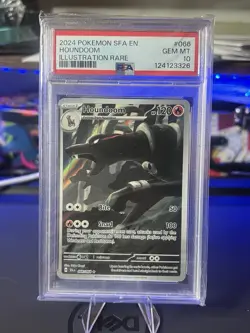 Pokemon TCG Houndoom IR 066/064 Shrouded Fable PSA 10 - Image 1