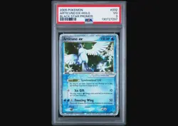 2005 Pokemon Black Star Promos 032 Articuno EX Holo PSA 3 - Image 3