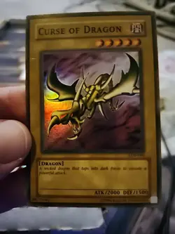 Curse of Dragon LOB-066 The Legend of Blue Eyes White Dragon Unlimited - Image 1