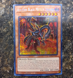 Red-Eyes Back Meteor Dragon (MP24-EN107) (Prismatic Secret Rare) Yugioh - Image 1