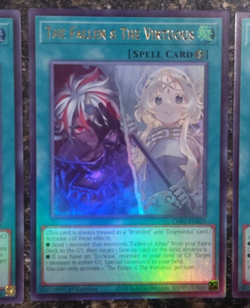 The Fallen & The Virtuous (CH01-EN019) (Ultra Rare) Yugioh - Image 1