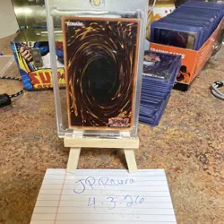 Blue-Eyes White Dragon SDK-001 Starter Deck Kaiba Ultra Rare Holo Konami 1996 - Image 3