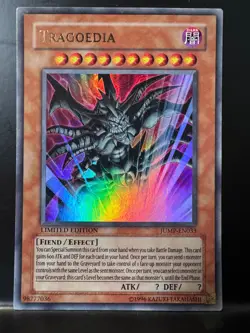 Yu-Gi-Oh! YuGiOh Tragoedia JUMP-EN033 Limited Edition Ultra Rare Promo LP - Image 1