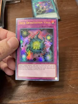 Yugioh Trading Card: Deck Devastation Virus LCKC-EN047 Ultra Rare - Image 2
