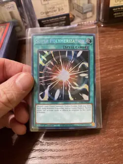 Super Polymerization (Secret Rare) RA03-EN053 Quarter Century Bonanza 1st Ed - Image 1