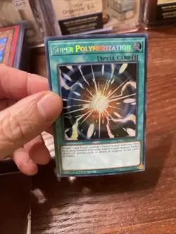 Super Polymerization (Secret Rare) RA03-EN053 Quarter Century Bonanza 1st Ed - Image 3