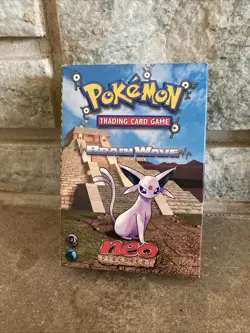 2001 Pokemon Card Brain Wave Themed Deck (Neo Discovery) Opened Box Unused - Image 1