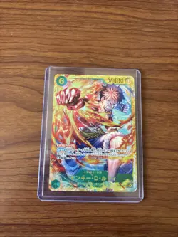 One Piece Monkey D Luffy OP13-118 SEC Carrying on His Will Japanese - Image 1