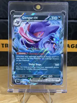 Gengar ex 104/162 Temporal Forces Double Rare Pokemon Pokemon Card English NM - Image 1