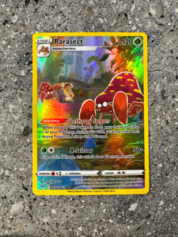 Pokemon TCG Cards Parasect TG01/TG30 Lost Origin Trainer Gallery Art Rare - Image 1