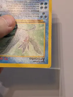 Articuno 17/62 Non Holo Fossil Set Rare Pokemon Card WOTC Vintage Pokemon - MP - Image 5