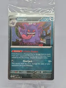 Gengar #050/088 - EB Games Promo - English SEALED Pokemon TCG Promo Card - Image 1