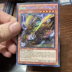 Goldd, Wu-Lord of Dark World LCJW-EN246 Secret Rare Yu-Gi-Oh Card 1st Edition - Image 2