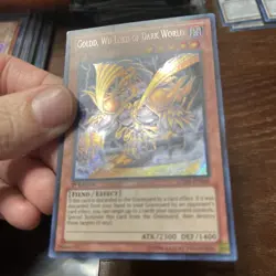 Goldd, Wu-Lord of Dark World LCJW-EN246 Secret Rare Yu-Gi-Oh Card 1st Edition - Image 3