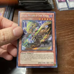 Goldd, Wu-Lord of Dark World LCJW-EN246 Secret Rare Yu-Gi-Oh Card 1st Edition - Image 4