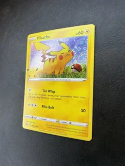 Pokemon Pikachu General Mills SWSH039 Promo Holo 60 HP Basic Card - Image 3