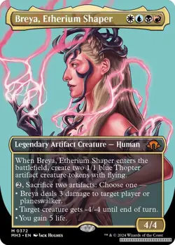 Breya, Etherium Shaper (Borderless) [MH3 - 372] - NM [Normal] TCG MTG - Image 1