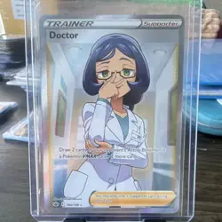Pokemon Doctor 190/198 Swsh06 Chilling Reign Full Art Ultra Rare Holo English - Image 1