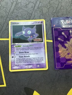 Pokemon Card Sableye 22/108 Reverse Holo Power Keepers Stamped 078💎NM💎 - Image 1