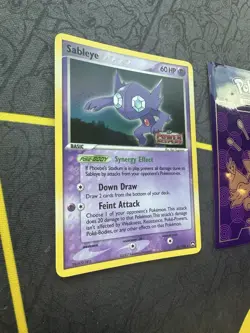Pokemon Card Sableye 22/108 Reverse Holo Power Keepers Stamped 078💎NM💎 - Image 2