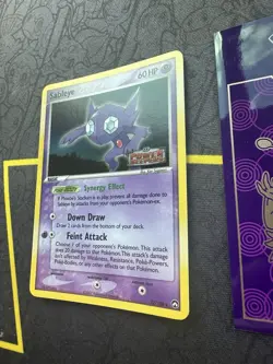 Pokemon Card Sableye 22/108 Reverse Holo Power Keepers Stamped 078💎NM💎 - Image 3