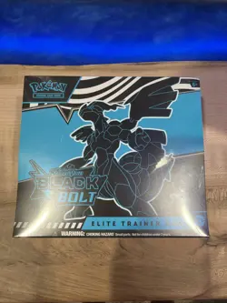 Pokemon Scarlet & Violet Black Bolt Elite Trainer Box ETB (Factory Sealed) - Image 1