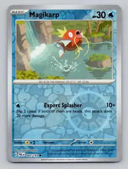 Reverse Holo Magikarp 042/193 Common Paldea Evolved Pokemon - Image 1